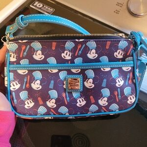 Dooney & Bourke Blue Mickey Mouse Crossbody Bag